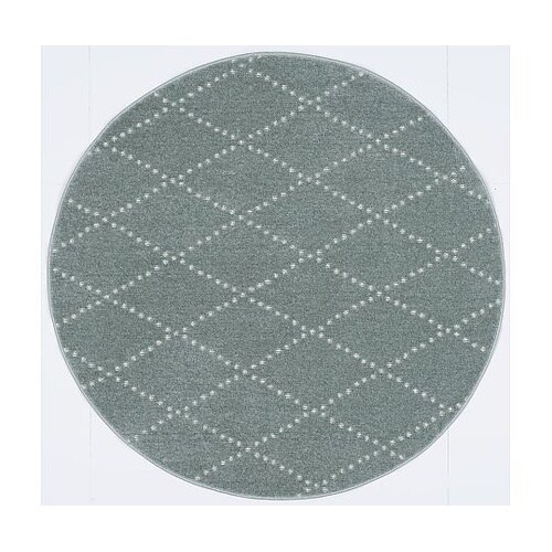 ラグ Mポント 150×150cm ブル