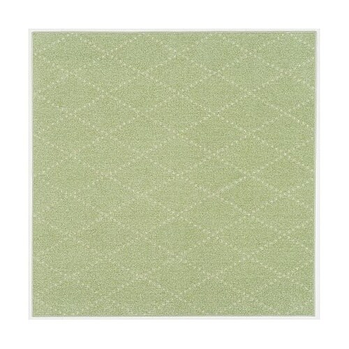 ラグ ポント 185×185cm グリー