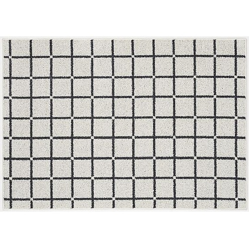 ラグ オセロ 130×185cm ホワイ