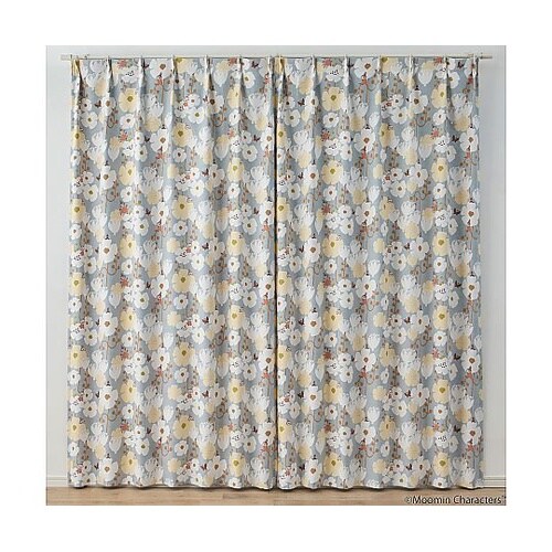 MOOMIN 遮光カーテン ライニーフラ