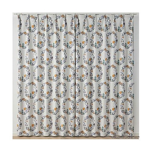 MOOMIN 遮光カーテン フルーツガー