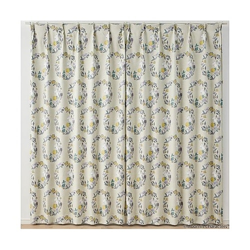 MOOMIN 遮光カーテン フルーツガー