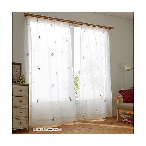 MOOMIN レースカーテン アンブレラ