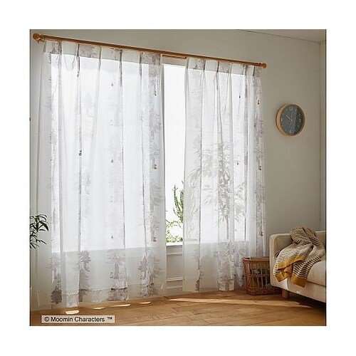 MOOMIN レースカーテン プート 1