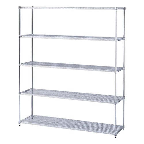 ワイヤーラック 5段 907×457×