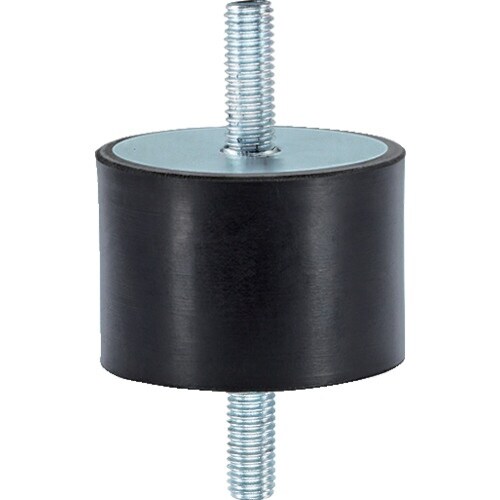 HALDER ゴム メタルバッファー 両側オネジ付