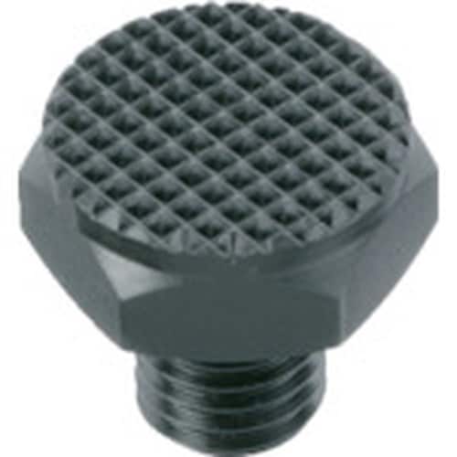 HALDER レストボタン オネジ付、セレーション