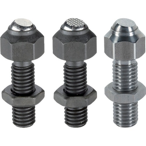 HALDER 揺動パッド 高さ調整型 ステンレス鋼