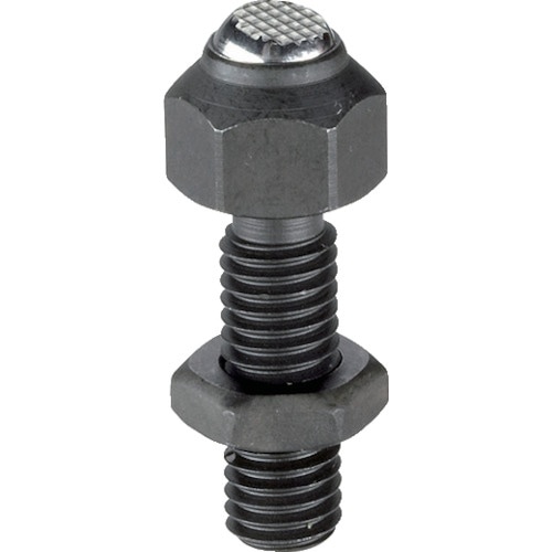 HALDER 揺動パッド 高さ調整型 M10 長さ