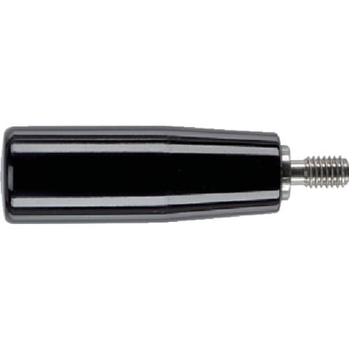 HALDER 円筒形ハンドル 回転式 スチール、亜