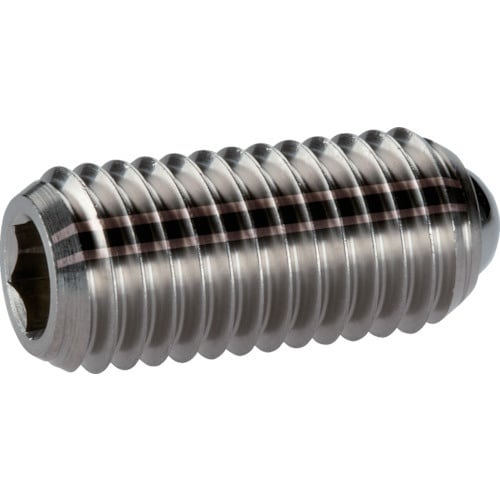 HALDER スプリングプランジャ ボール、六角穴