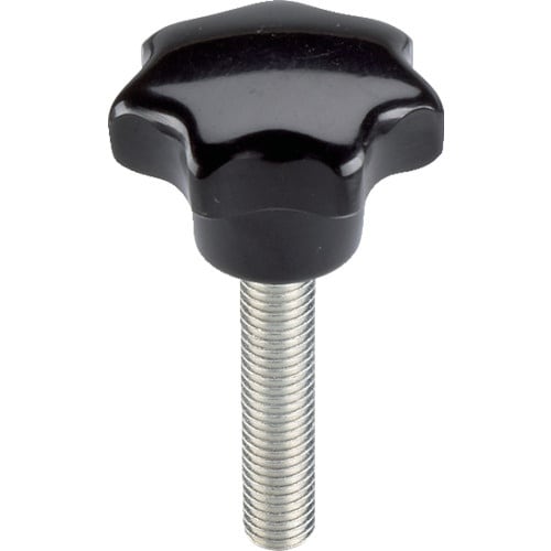 HALDER スターグリップ オネジ付 形状L ス