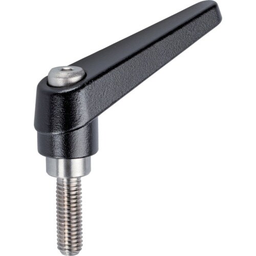 HALDER 位置調整付クランピングレバー オネジ