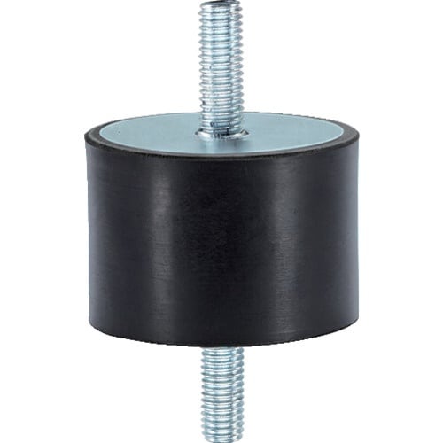 HALDER ゴム メタルバッファー 両側オネジ付