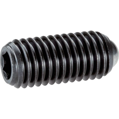 HALDER スプリングプランジャ ボール、六角穴