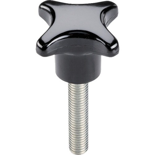 HALDER パームグリップ オネジ付 形状L ス