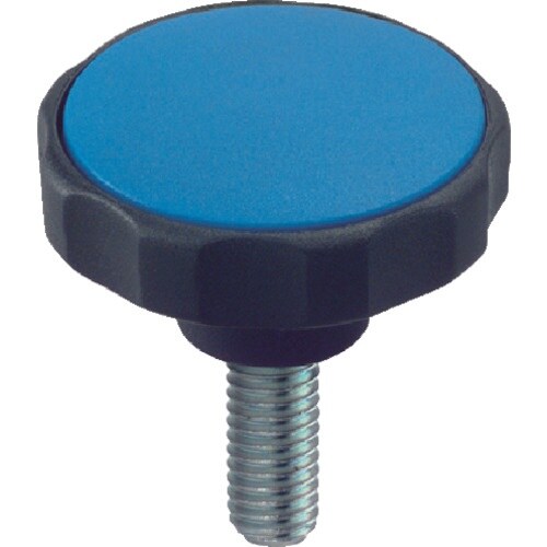 HALDER スターグリップ オネジ付 プラスチッ