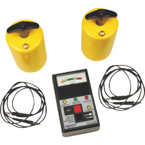 DESCO 表面抵抗測定器セット、アナログ