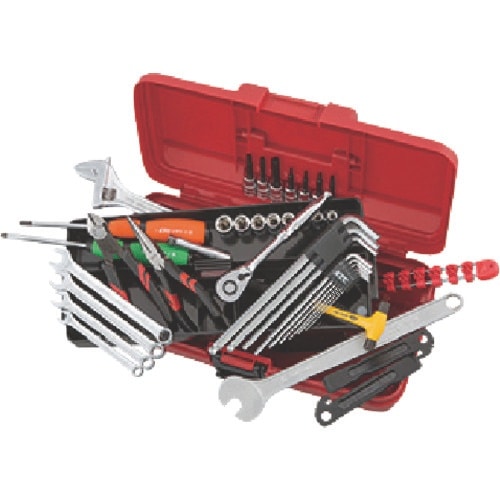 KTC サイクルツ−ルセット レッド 40点セット