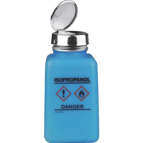 DESCO ワンタッチボトル 青 GHS表示(イソ