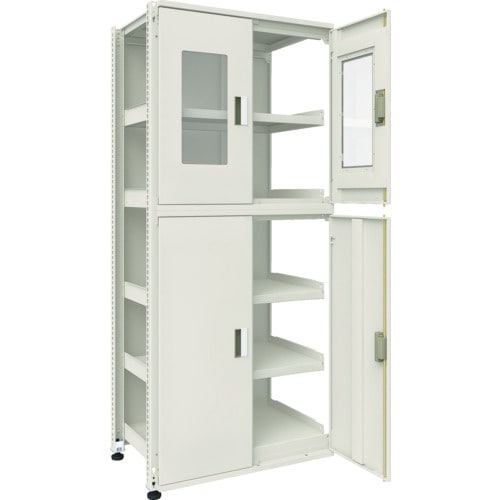 TRUSCO M3型ユニット中量棚 上部アクリル4