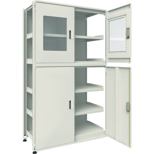 TRUSCO M3型ユニット中量棚 上部アクリル4