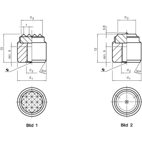 HALDER ハンドクランク DIN468グースネ