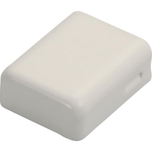 マサル メタルモール付属品 角型エンド A型 ミル