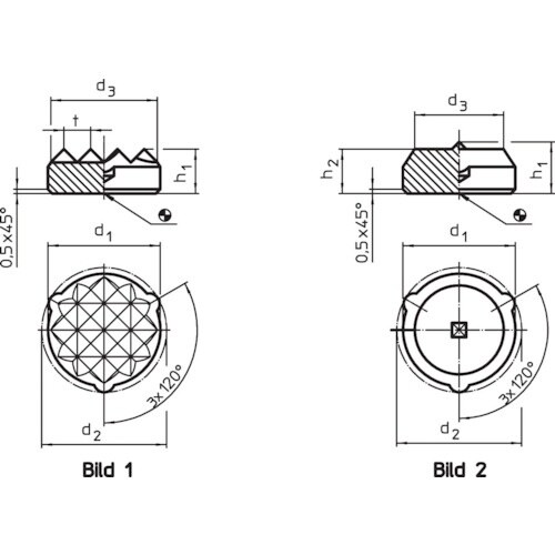 HALDER ハンドクランク 亜鉛ダイキャスト