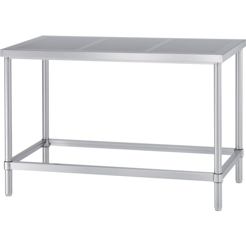 シンコー ステンレスパンチング作業台(四方枠タイプ