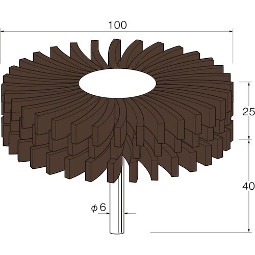 リューター スリットサンダー粒度(#):60外径(