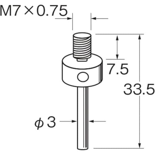 リューター ねじ込みマンドレール