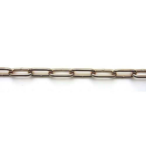 ニッサチェイン 鉄カラーヘビーリンク 15m巻 金