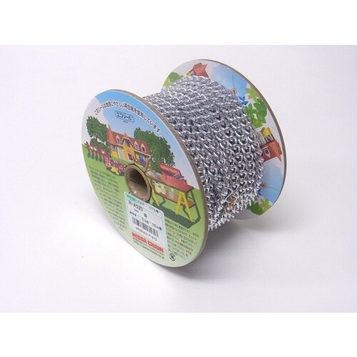 ニッサチェイン アルミSマンテル 15m巻 銀