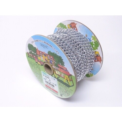 ニッサチェイン アルミFマンテル 15m巻 銀