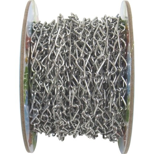 ニッサチェイン ステンレス三つ組 15m巻