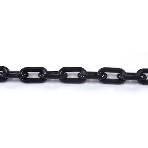 ニッサチェイン プラカラーリンク 15m巻 黒