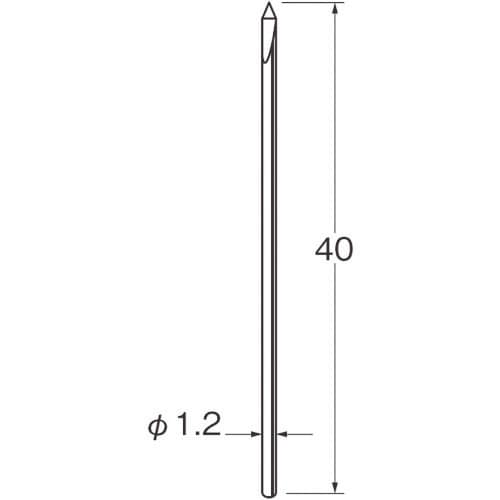 リューター 超硬タガネ彫刻用Q6011