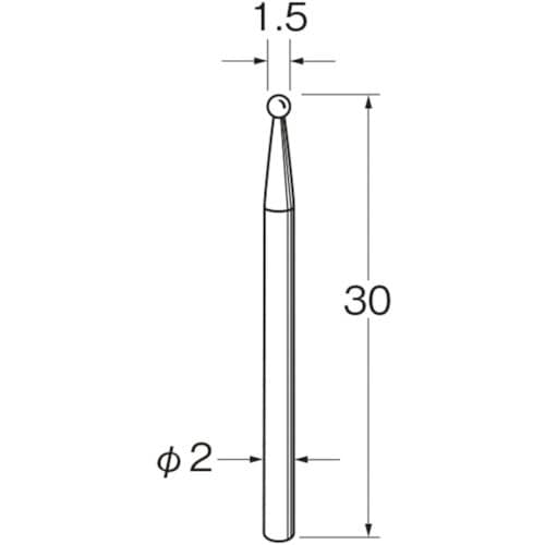 リューター 超硬ヘラ(仕上げ用)Q6342
