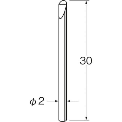 リューター 超硬タガネ彫刻用Q6053