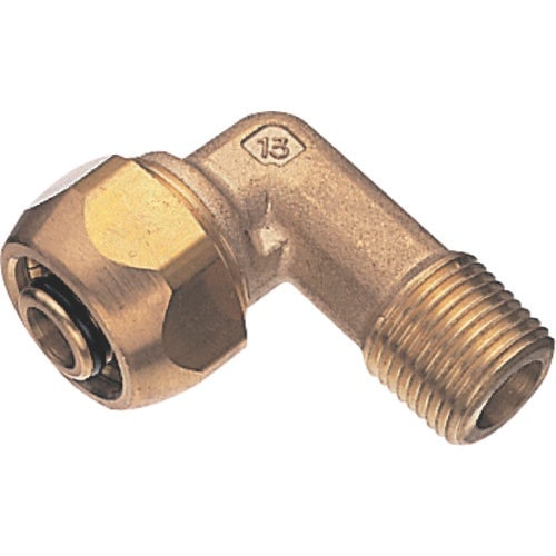 SANEI ポリパイジョイントエルボ2種オス