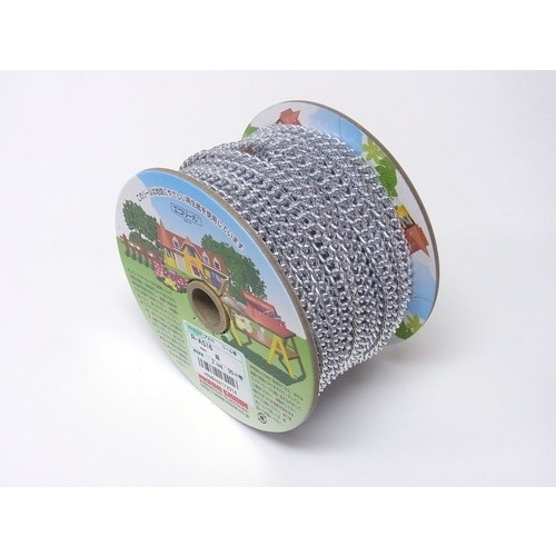 ニッサチェイン アルミSマンテル 30m巻 銀