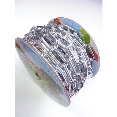 ニッサチェイン アルミ合金リンク 15m巻 銀