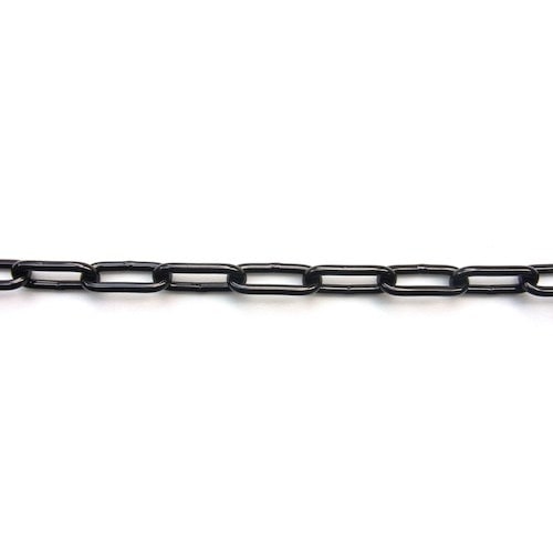 ニッサチェイン 鉄カラーヘビーリンク 15m巻 黒