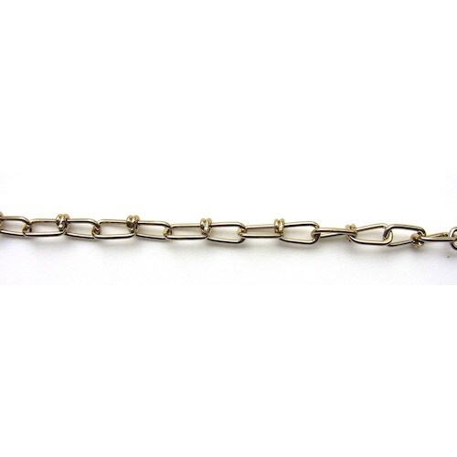 ニッサチェイン 鉄カラービクター 15m巻 金