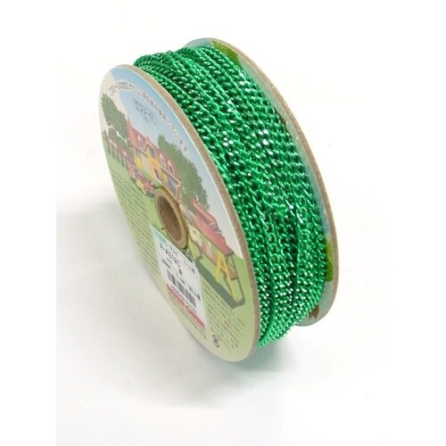ニッサチェイン アルミCマンテル 30m巻 緑