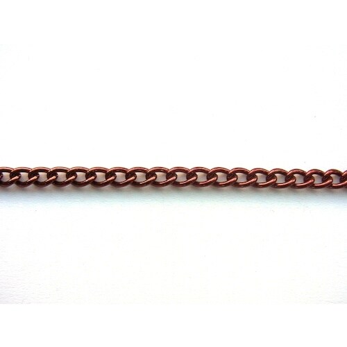 ニッサチェイン 鉄カラーマンテル 15m巻 茶