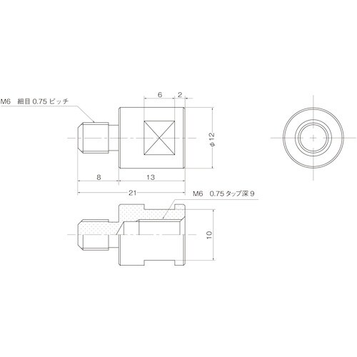 リューター LS−45用 延長アダプターM6