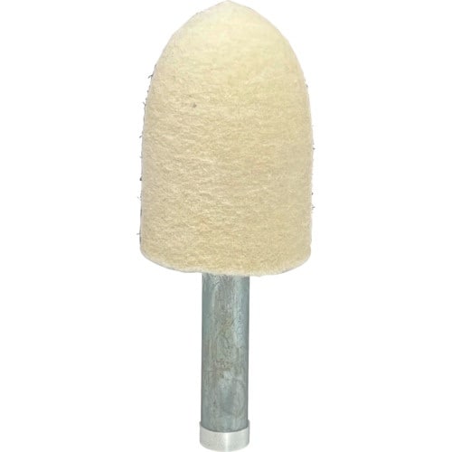 リューター 軸付フェルトバフ砲弾型幅(mm)30