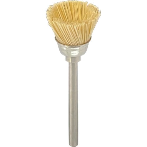 リューター 軸付カップ型ブラシ軸径(mm):3毛材